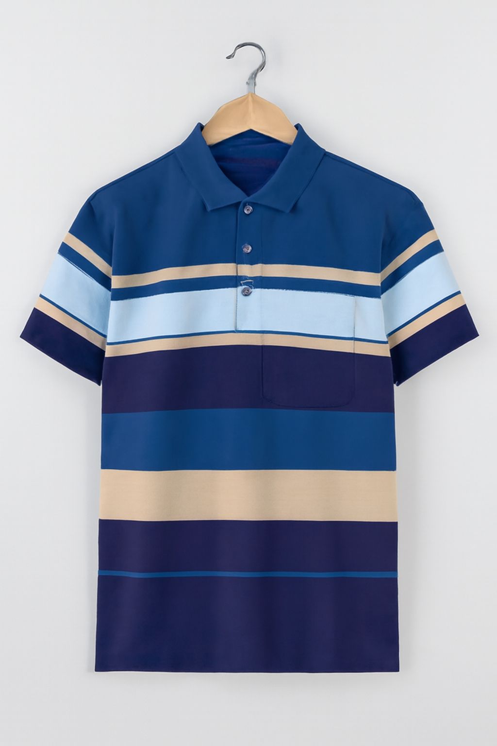 Striped Classic Polo T-Shirt