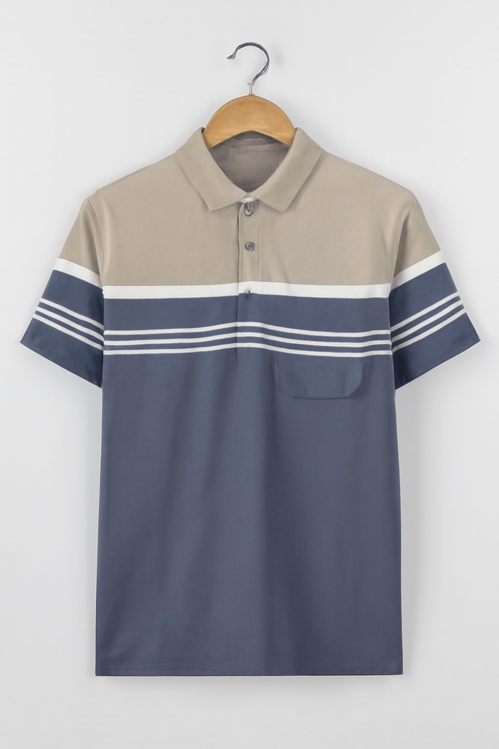 Striped Classic Polo T-Shirt