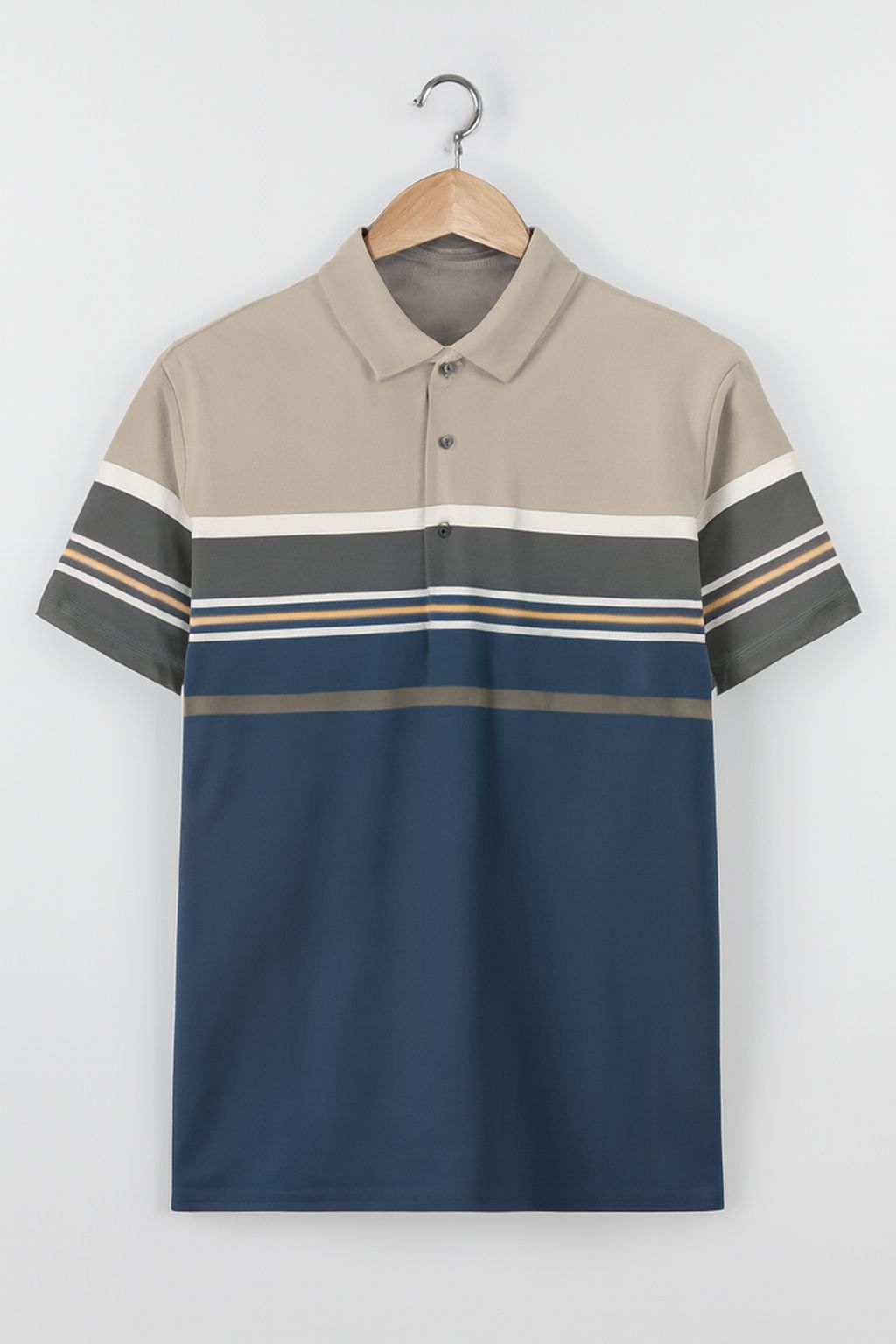 Striped Classic Polo T-Shirt