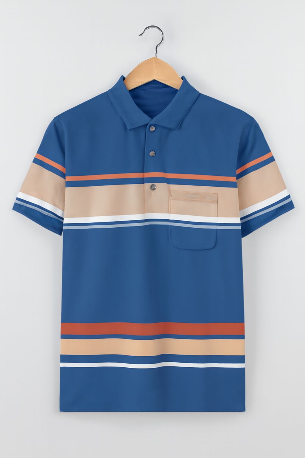 Striped Classic Polo T-Shirt