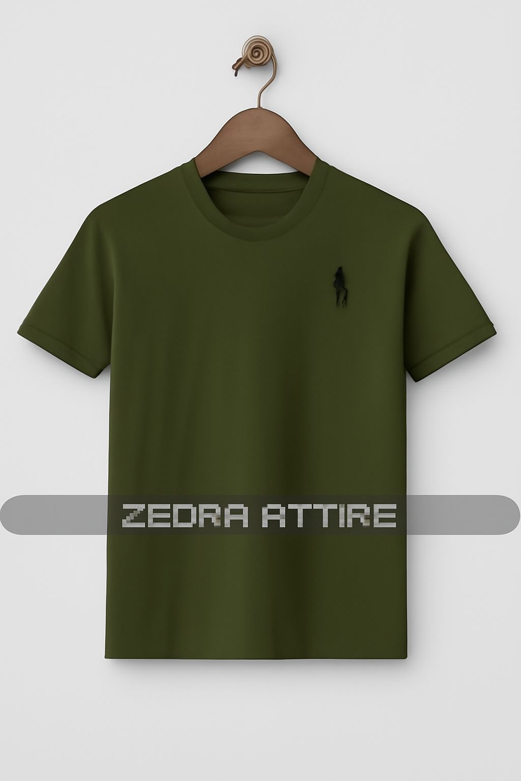 Plain Round Neck T-Shirt